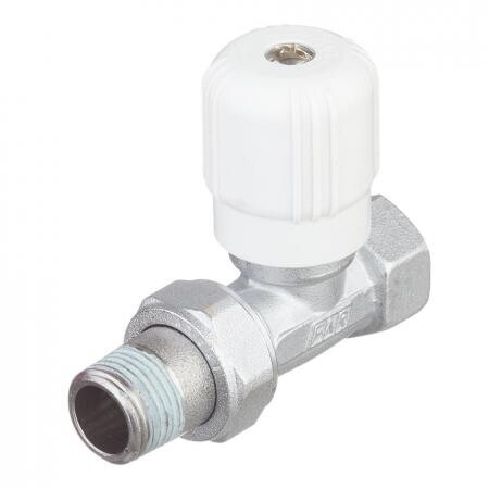Клапан (вентиль) регулирующий ручной прямой Far (FV 1350 12) 1/2 НР (ш) х 1/2 ВР (г) для радиатора