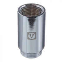 Удлинитель VALTEC (VTr. 198. C.0660) 60 мм х 1 ВР (г) х 1 НР (ш) хром латунный