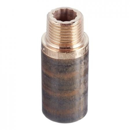 Удлинитель Viega (355012) 50 мм х 1/2 ВР (г) х 1/2 НР (ш) бронзовый