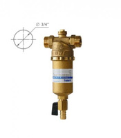 Предфильтр BWT Protector Mini для горячей воды прямая промывка 3/4 НР (ш) х 3/4 НР (ш)