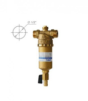 Предфильтр BWT Protector Mini для горячей воды прямая промывка 1/2 НР (ш) х 1/2 НР (ш)