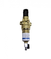 Предфильтр BWT Protector Mini для горячей воды прямая промывка с редуктором давления 1/2 НР (ш) х 1/2 НР (ш)