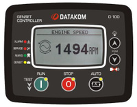 Контроллер для генератора Datakom D-100 J1939, GSM (подогрев дисплея)