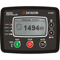 Контроллер для генератора Datakom D-200 MK2 (MPU, подогрев дисплея)