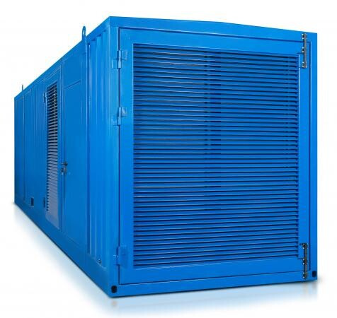 Дизельный генератор АМПЕРОС АД 1200-Т400 P (Проф) в контейнере с АВР