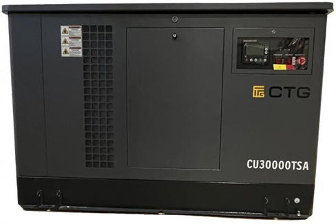 Газовый генератор CTG CU30000TSA с АВР