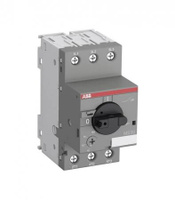 Автоматический выключатель защиты двигателя ABB MS116-1.6 (1SAM250000R1006) 3P 1,6А 50 кА 690 В на DIN-рейку/монтажную