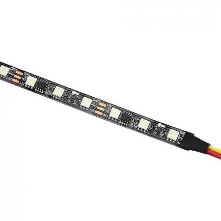 Лента светодиодная SMD 5050 Apeyron (83ЦЛ) RGB свет 14,4 Вт 12 В IP20 5 м черная комплект
