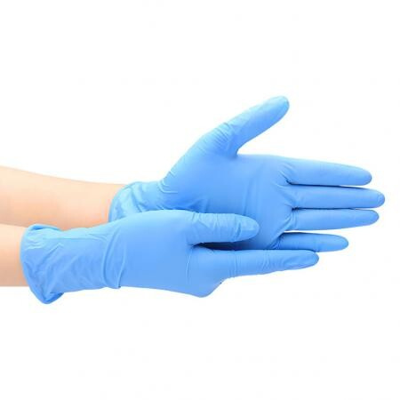Перчатки нитриловые (цвет голубой) Deltagrip Ultra LS синие