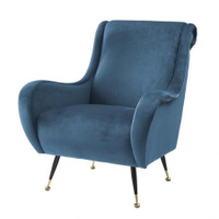 Кресло EICHHOLTZ Chair Giardino Blue