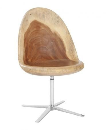 Кресло Phillips Collection Smoothed Swivel Chair