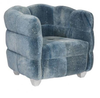 Кресло Phillips Collection Cloud Club Chair Distressed Blue