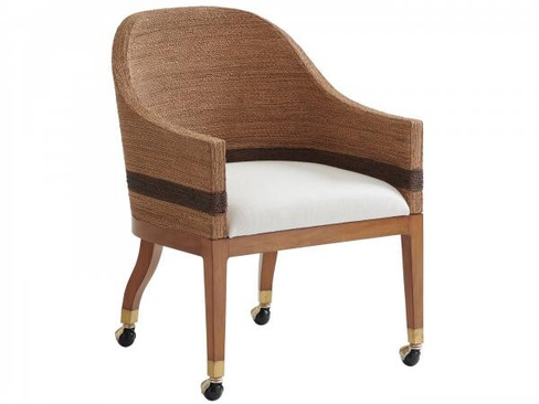 Кресло LEXINGTON Dorian Woven Castered Arm Chair