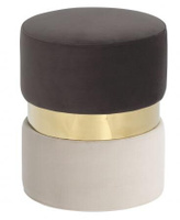Пуф Liang and Eimil LUCIEN STOOL SLATE/BEIGE