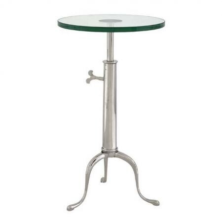 Декоративный стол EICHHOLTZ Side Table Brompton Silver