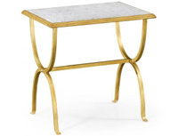 Декоративный стол Jonathan Charles Eglomise & Gilded Iron Rectangular Lamp Table