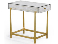 Декоративный стол Jonathan Charles Eglomise & Gilded Iron Box Top Side Table