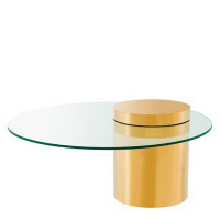 Коктейльный стол EICHHOLTZ Coffee Table Orient Cylinder Gold