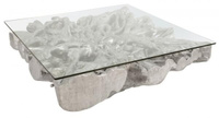 Коктейльный стол Phillips Collection Square Root Silver Coffee Table