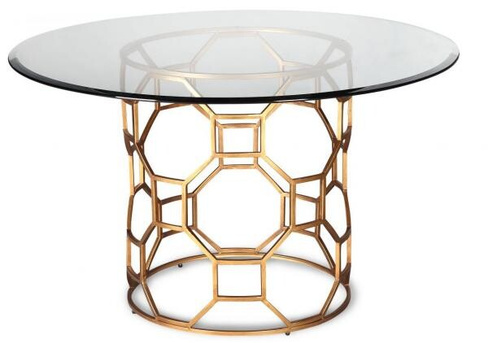 Обеденный стол Liang and Eimil CENTRAL DINING TABLE ANTIQUE GOLD