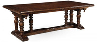 Обеденный стол Jonathan Charles Elizabethan Dark Oak Extending Dining Table