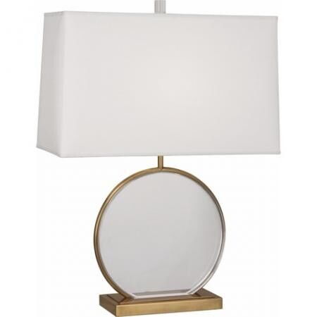 Robert Abbey Alice Table Lamp in Antique Brass Finish with Lucite Accents 3380