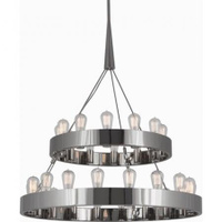 Robert Abbey Rico Espinet Candelaria Chandelier in Polished Nickel Finish S2099