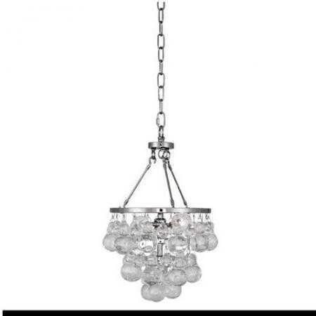 Robert Abbey Bling Chandelier in Polished Nickel Finish S1006