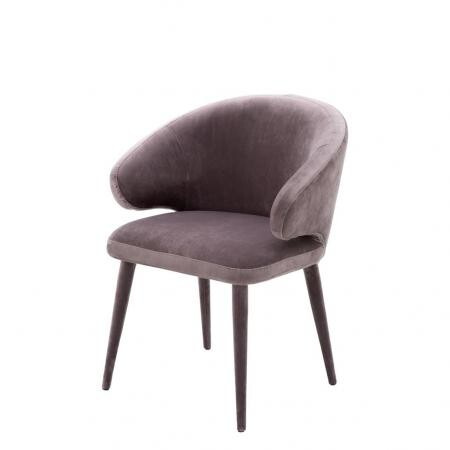 Полукресло EICHHOLTZ Dining Chair Cardinale Purple