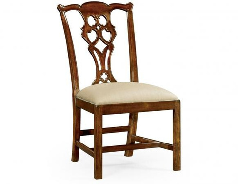 Полукресло Jonathan Charles Chippendale Style Classic Mahogany Chair