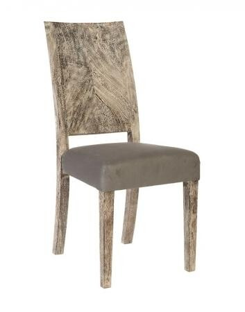 Полукресло Phillips Collection Origins Dining Chair Gray