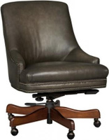 Hooker Furniture Home Office Heidi Executive Swivel Tilt Arm Chair