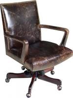 Hooker Furniture Home Office Dougan Executive Swivel Tilt Chair