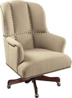 Hooker Furniture Home Office Delanie Executive Swivel Tilt Chair