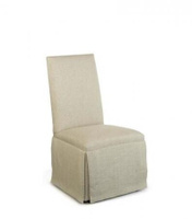 Hollister Strght Back/Strght Top Chair W/Casters