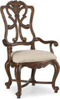 Hooker Furniture Dining Room Adagio Wood Back Arm Chair