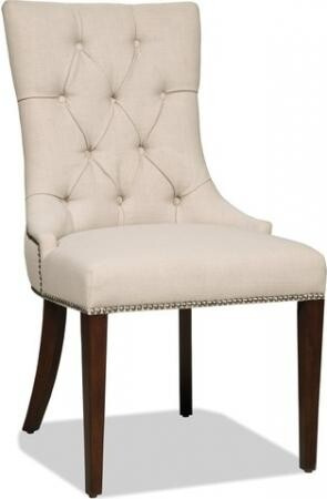Hooker Furniture Dining Room Lindy Linen Dining Chair