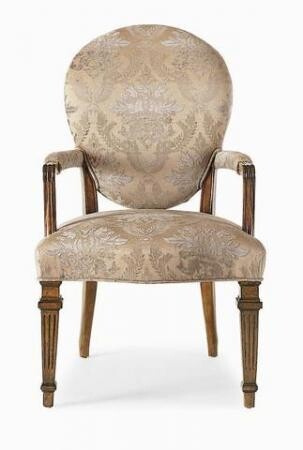 Cameo Back Arm Chair