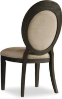 Hooker Furniture Dining Room Corsica Dark Oval Back Side Chair