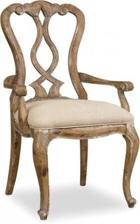 Hooker Furniture Dining Room Chatelet Splatback Arm Chair