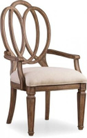 Hooker Furniture Dining Room Solana Wood Back Arm Chair