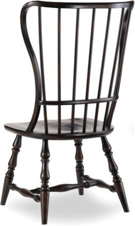 Hooker Furniture Dining Room Sanctuary Spindle Side Chair-Ebony