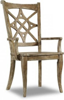 Hooker Furniture Dining Room Melange Rafferty II Arm Chair