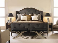 Bed With Uph Headboard & Footboard King Size 6/6
