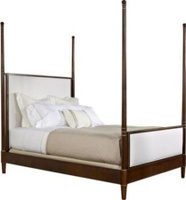 Tompkins Queen Bed with Upholstered Headboard and Footboard