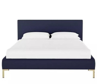 Кровать Landy Bed Dark Blue