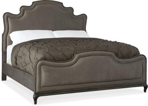 Hooker Furniture Bedroom Arabella King Upholstered Panel Bed
