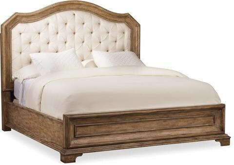 Hooker Furniture Bedroom Solana California King Upholstered Panel Bed