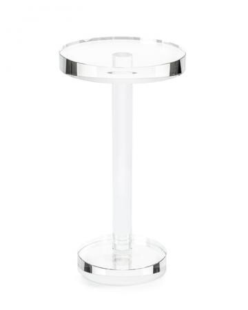 Round Crystal Martini Table