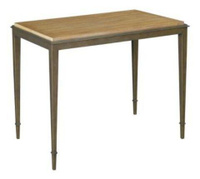 Fyn Side Table Base with Beeswing Primavera Wood Top